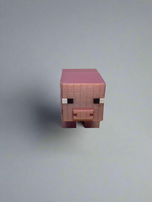 Minecraft 3D Printed Pig