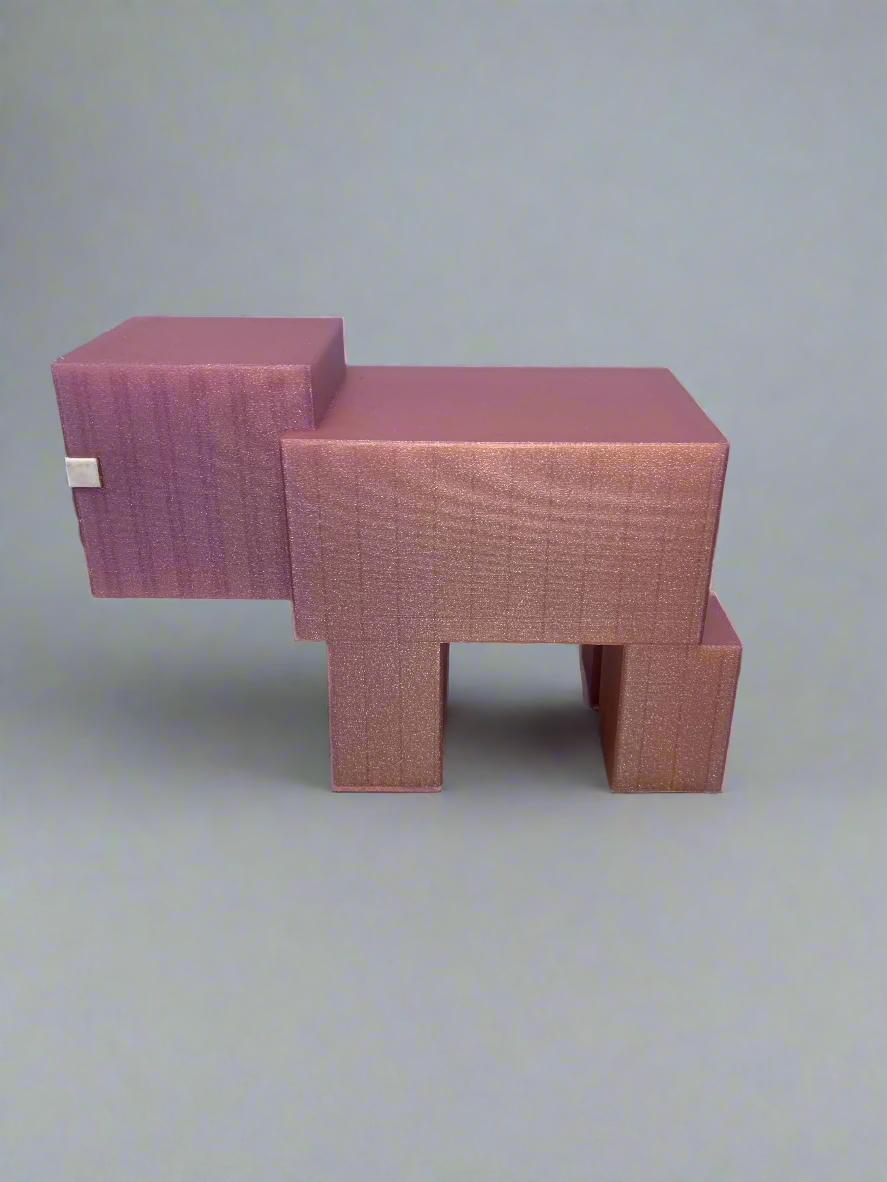 Minecraft 3D Printed Pig