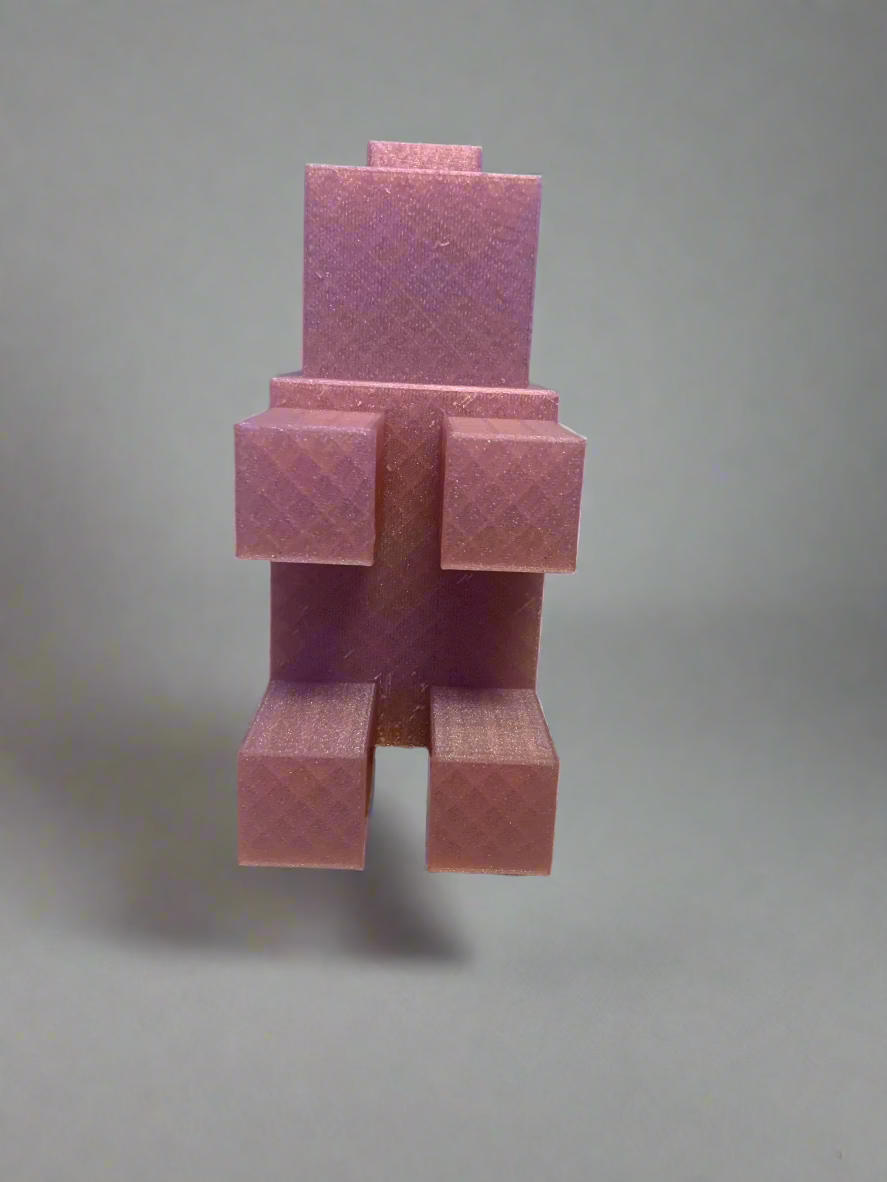 Minecraft 3D Printed Pig