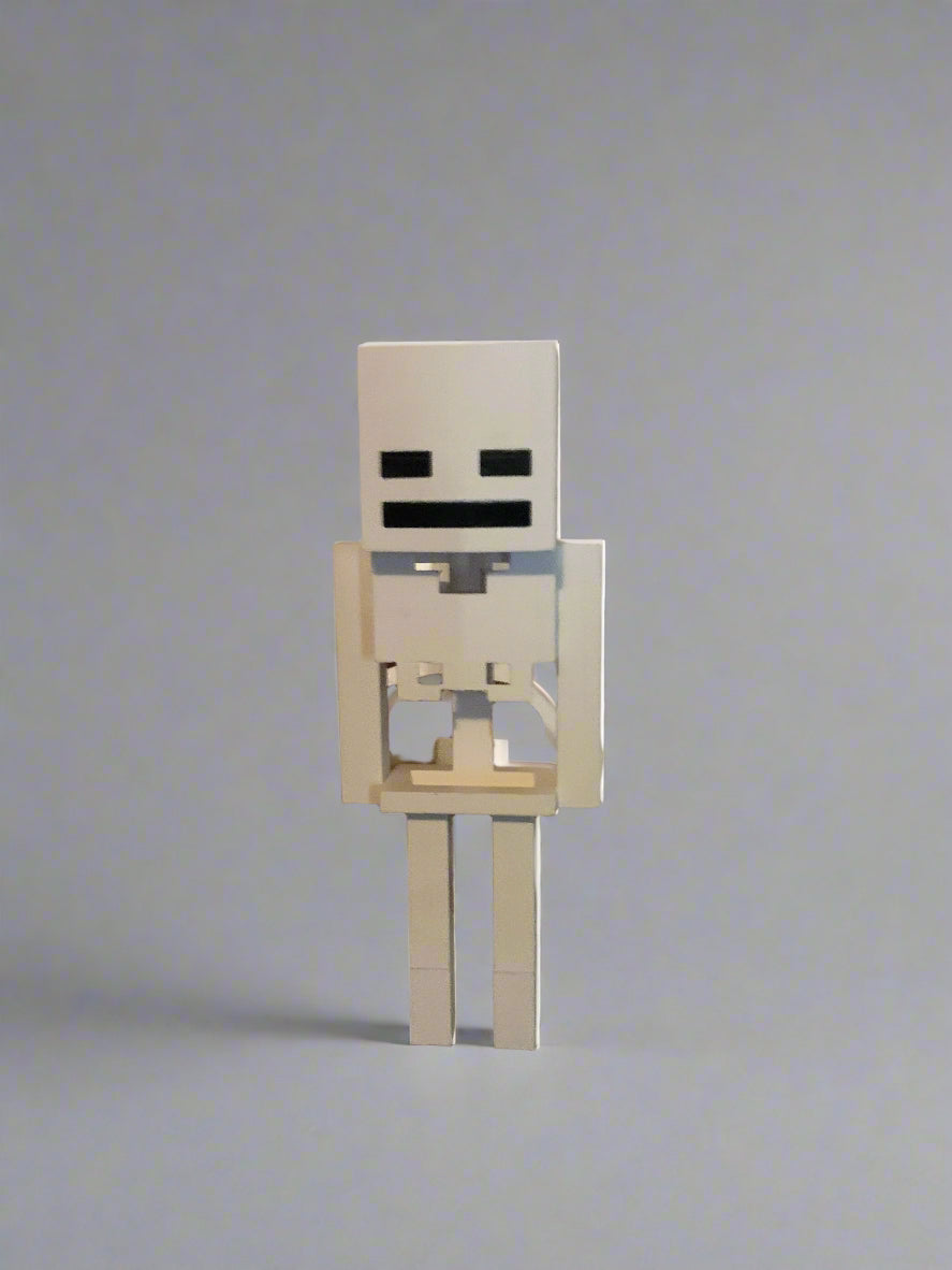 Minecraft 3D Printed Skeleton